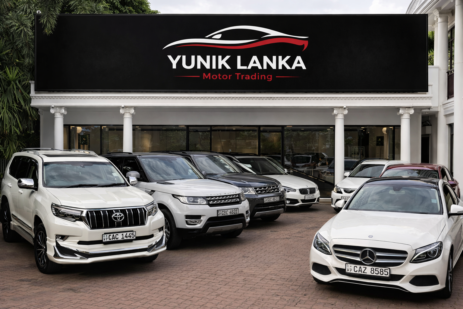 Yunik Lanka Motors showroom